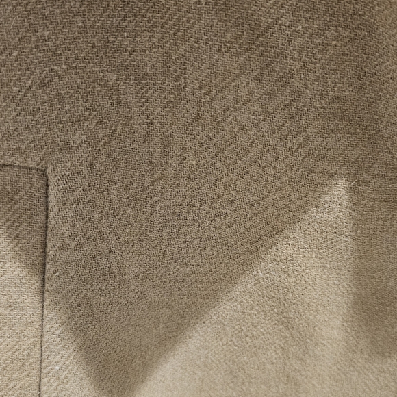 Zara Tan Short Wool-Blend Pea Coat - Picture 3 of 3